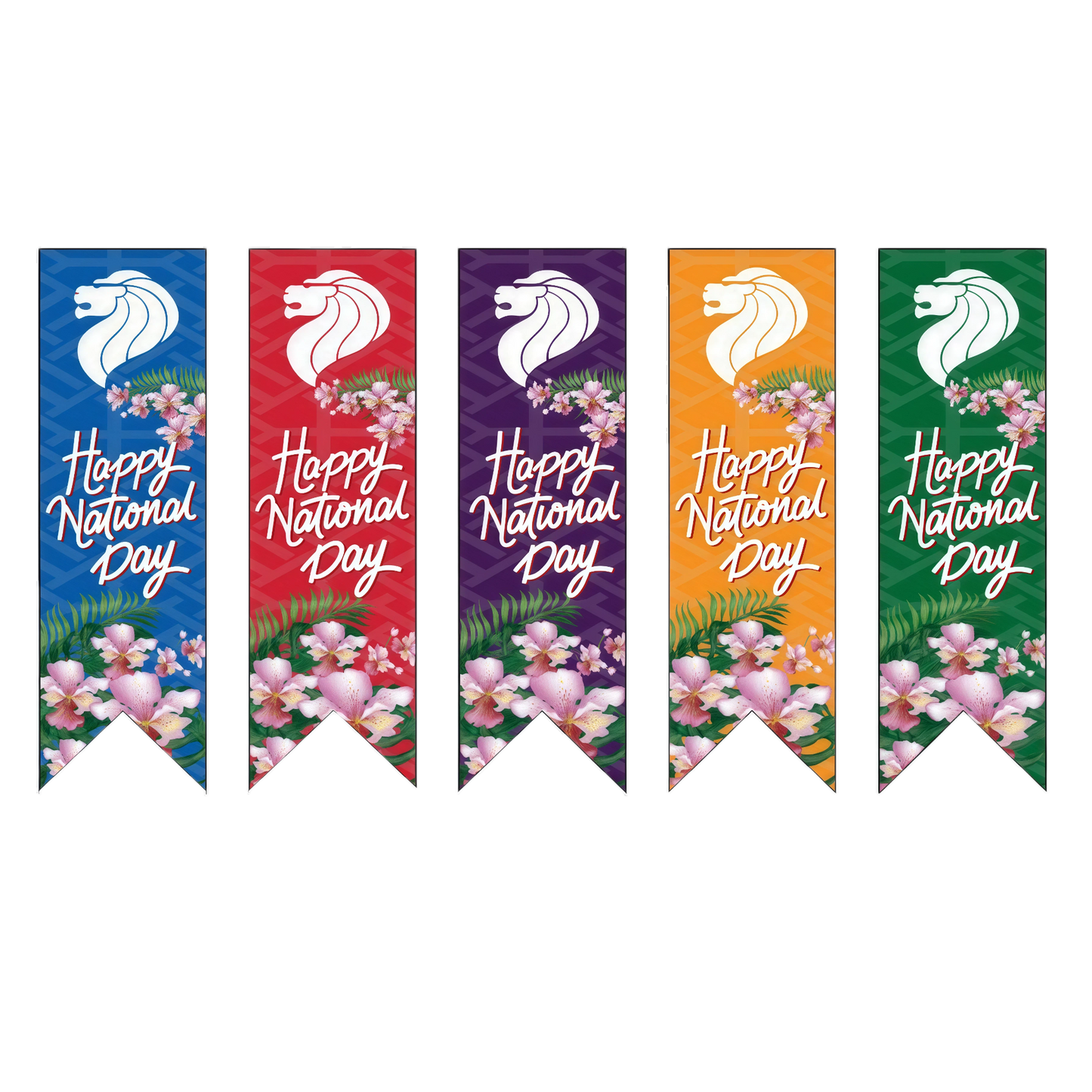 Vertical Banner Polyester J 56x180cm x 5 pieces