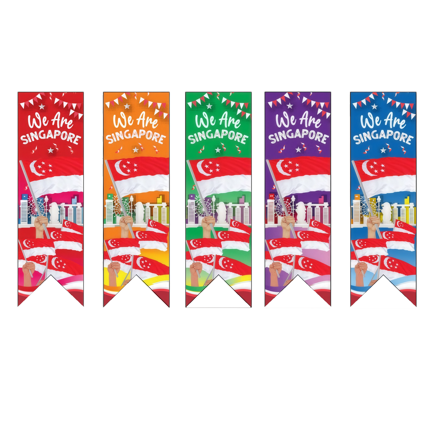 Vertical Banner Polyester OB 56x180cm x 5 pieces