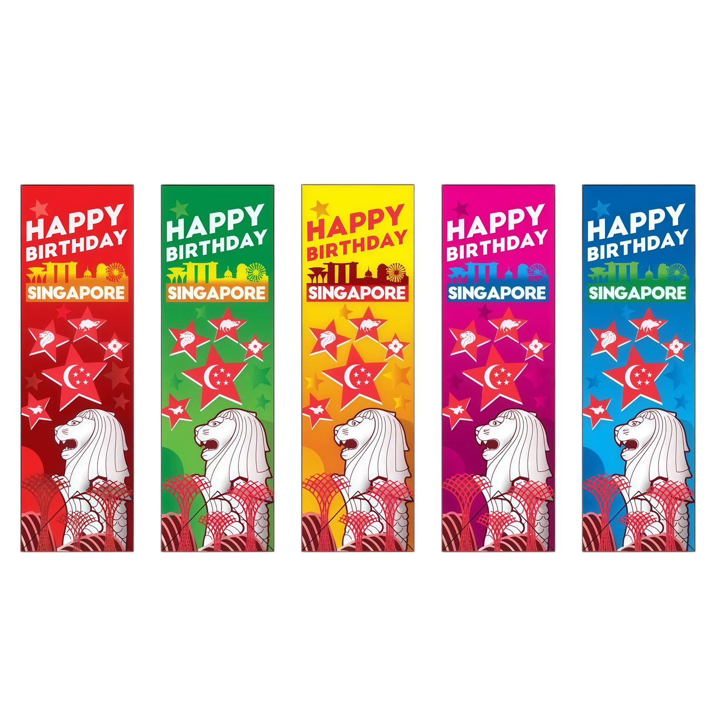 Vertical Banner Polyester E 46x150cm
