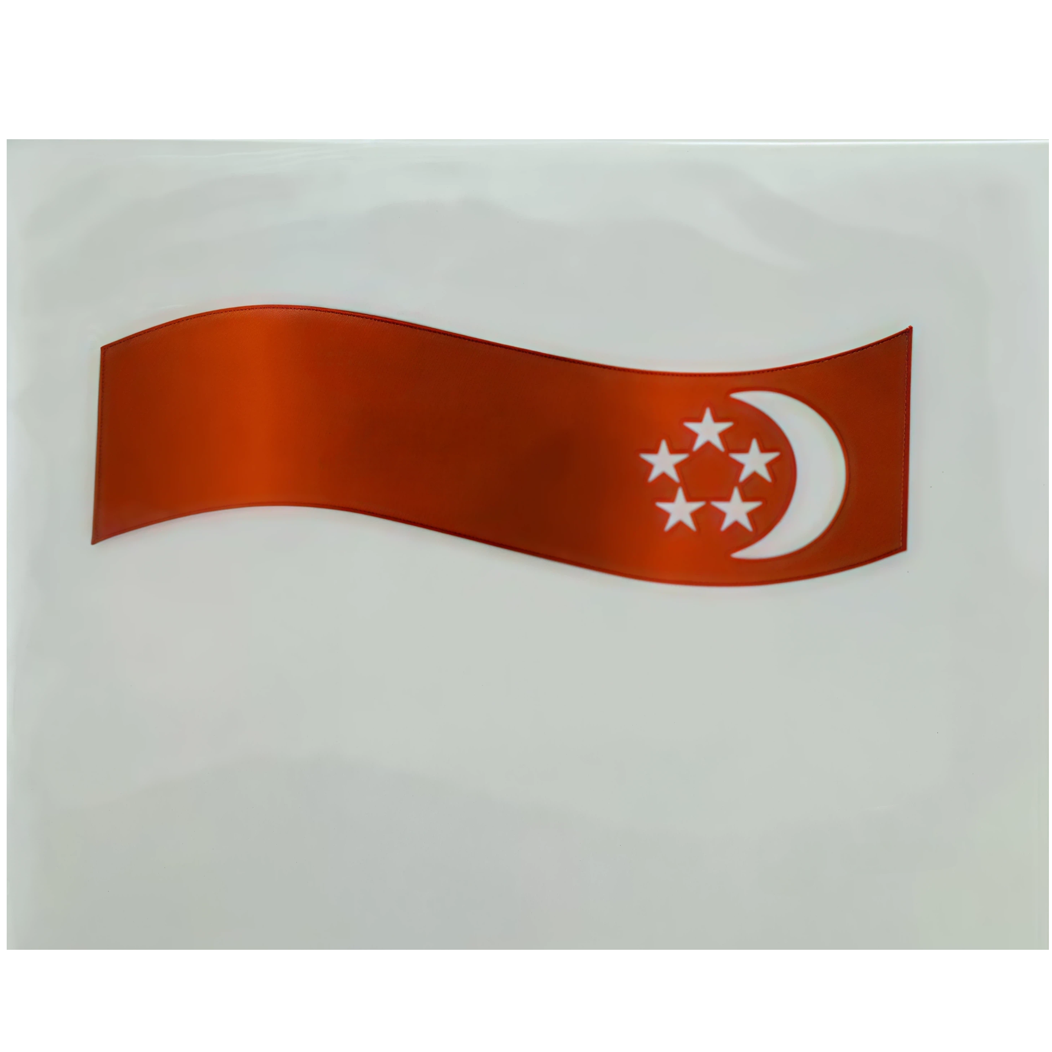 Singapore Flag Tattoo Sticker 4.9x3.9cm x 50 pieces
