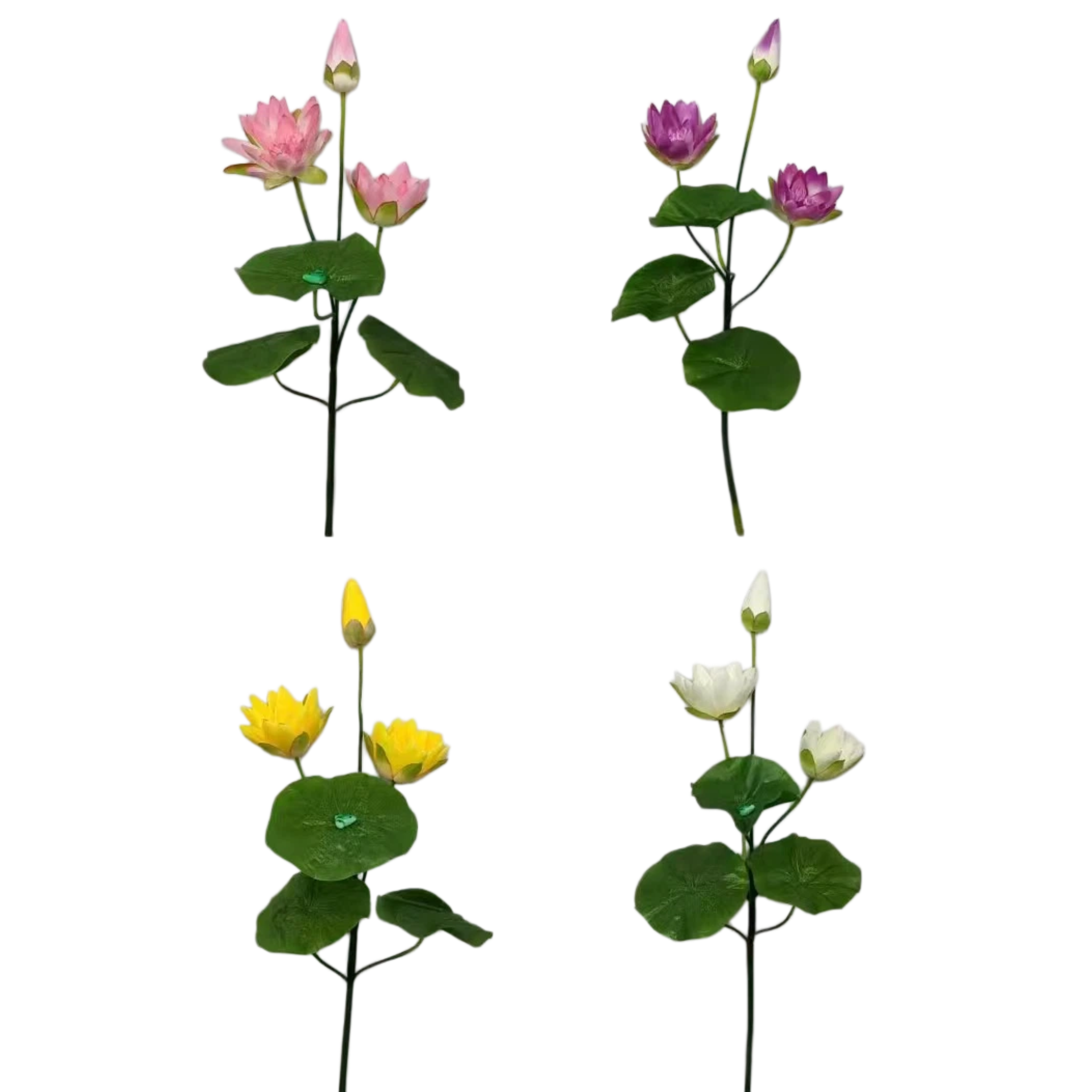 Artificial Lotus 20cm 3H 1.2m