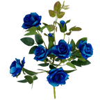 6-9cm Bud Artificial Rose 8H 45cm