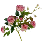 6-9cm Bud Artificial Rose 8H 45cm