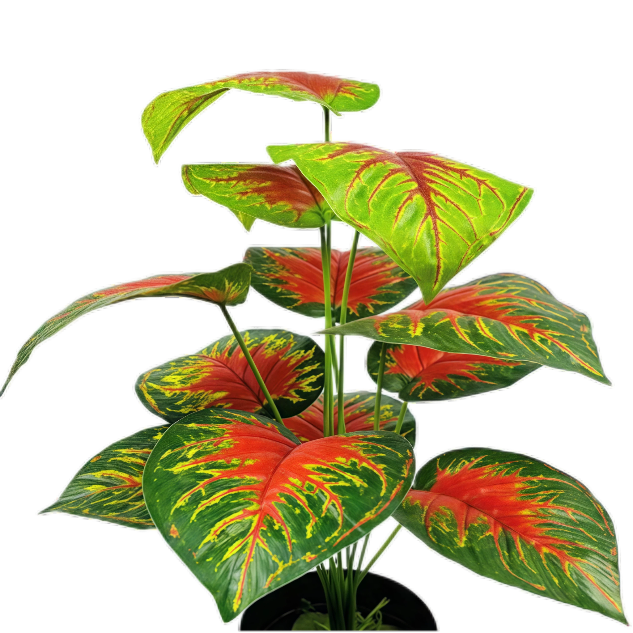Artificial Caladium 12B 50cm