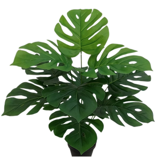Artificial Monstera 12B Small 50cm x 5 bunches