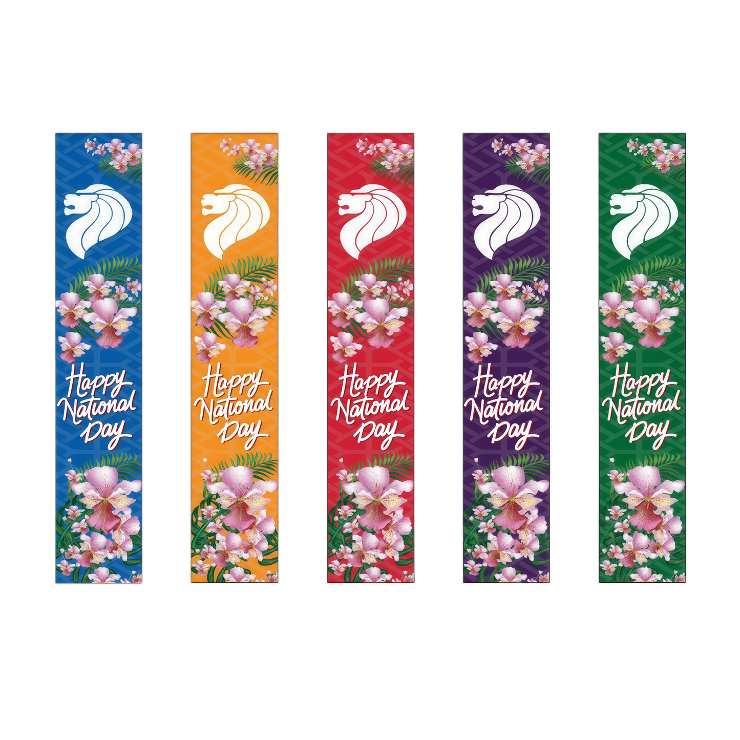 Vertical Banner Polyester C 56x300cm x 5 pieces