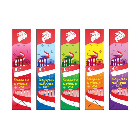 Vertical Banner Polyester K 56x240cm x 5 pieces