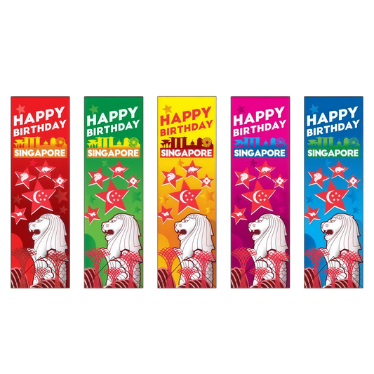 Vertical Banner Polyester E 46x150cm