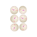 7cm Bauble Foam with Glitter Star (6pcs)