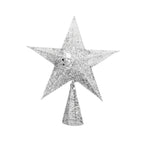3D Glitter Wire Star Topper