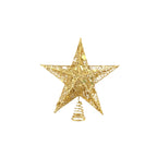3D Glitter Wire Star Topper