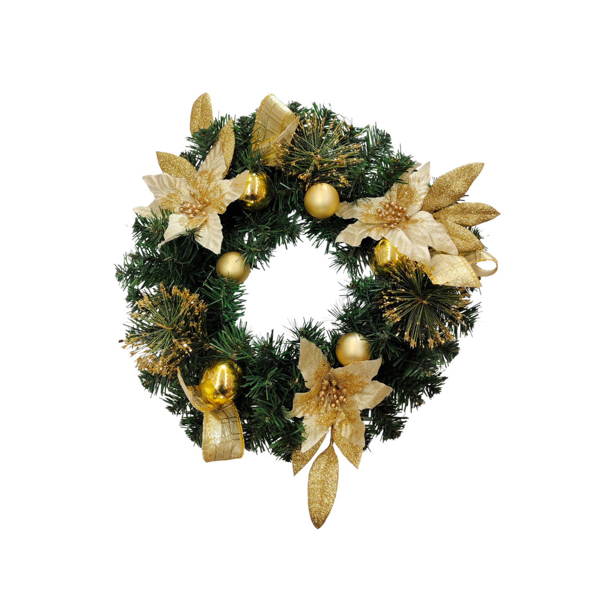 Decorated Crown Wreath 40cm