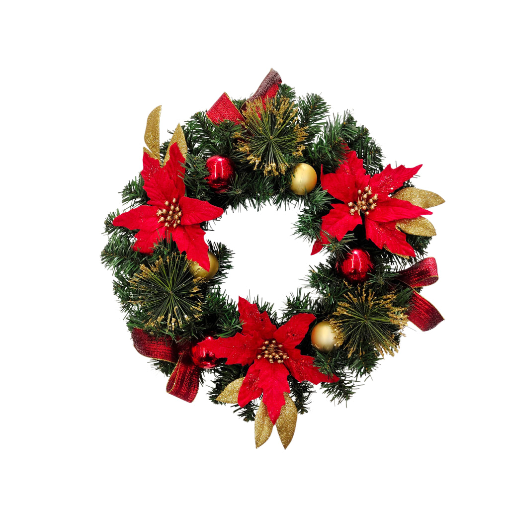 Decorated Crown Wreath 40cm