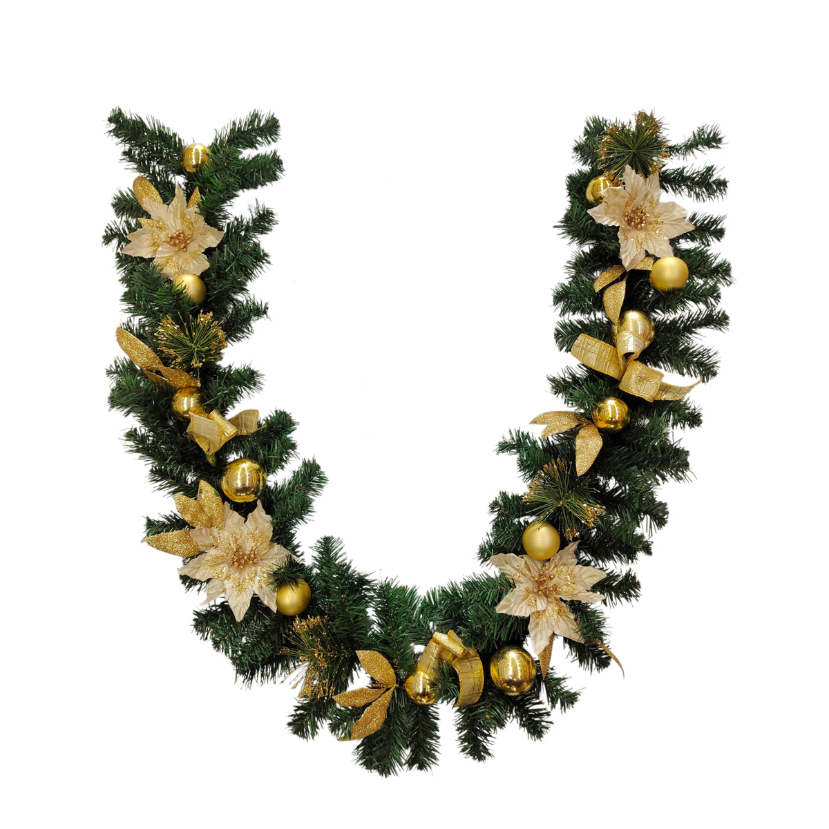 Decorated PVC Garland 1.8m