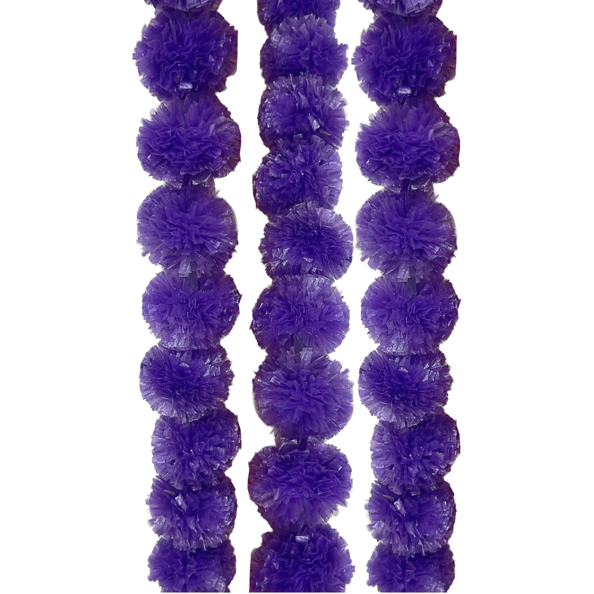 Raffia Marigold Flower Garland 1.2mL x 8.9cmW