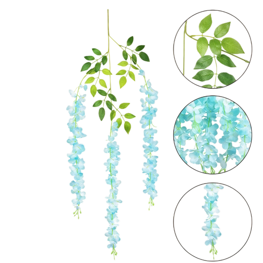 Artificial Wisteria 1.1m x 10 stalks