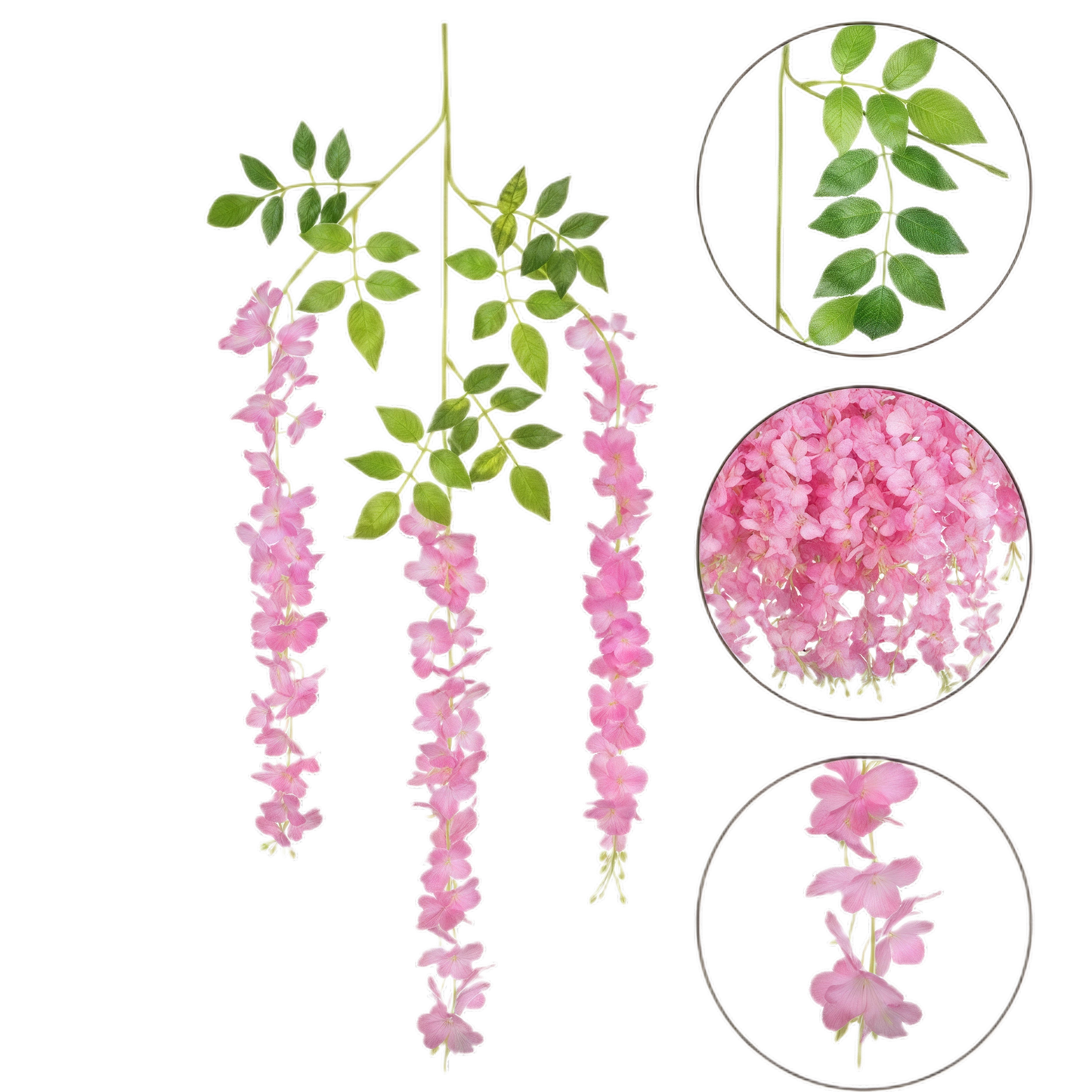 Artificial Wisteria 1.1m x 10 stalks