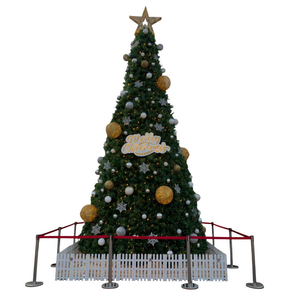 DIY Metal Frame Tree & Pine Garland Green 52T