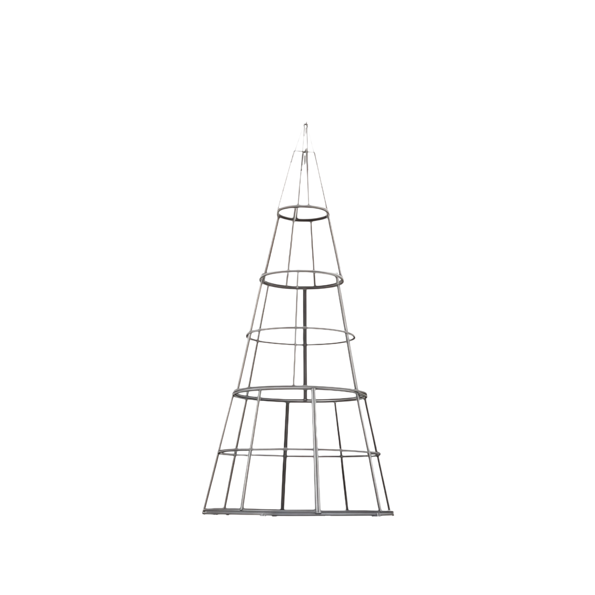DIY Metal Frame Tree & PE Pine PVC Garland Green 130T